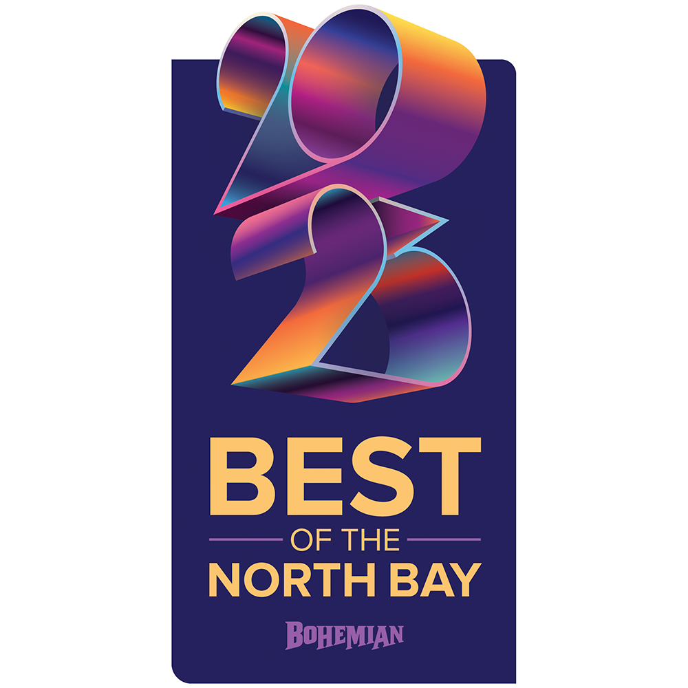 2023 Best of the North Bay Bohemian Logo