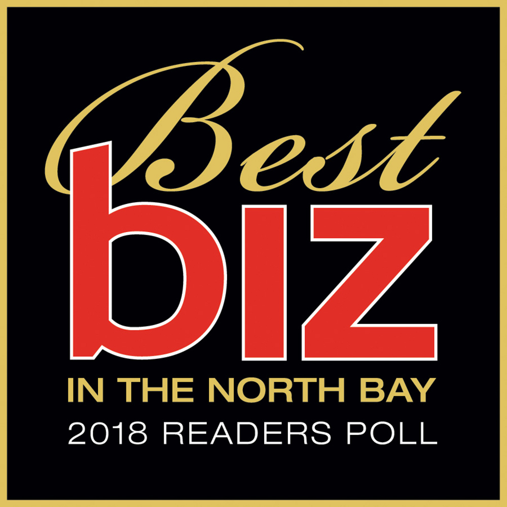 Best Biz in the North Bay 2018 Readers Poll Logo